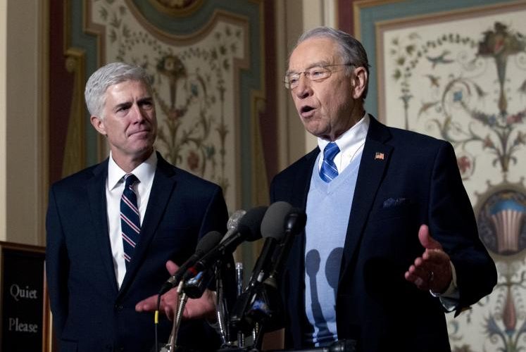 Iowa’s US Senators and Judge Gorsuch