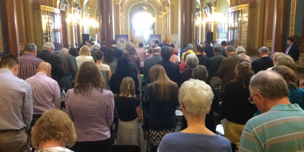 VIDEO: Holy Week Service at Iowa Capitol